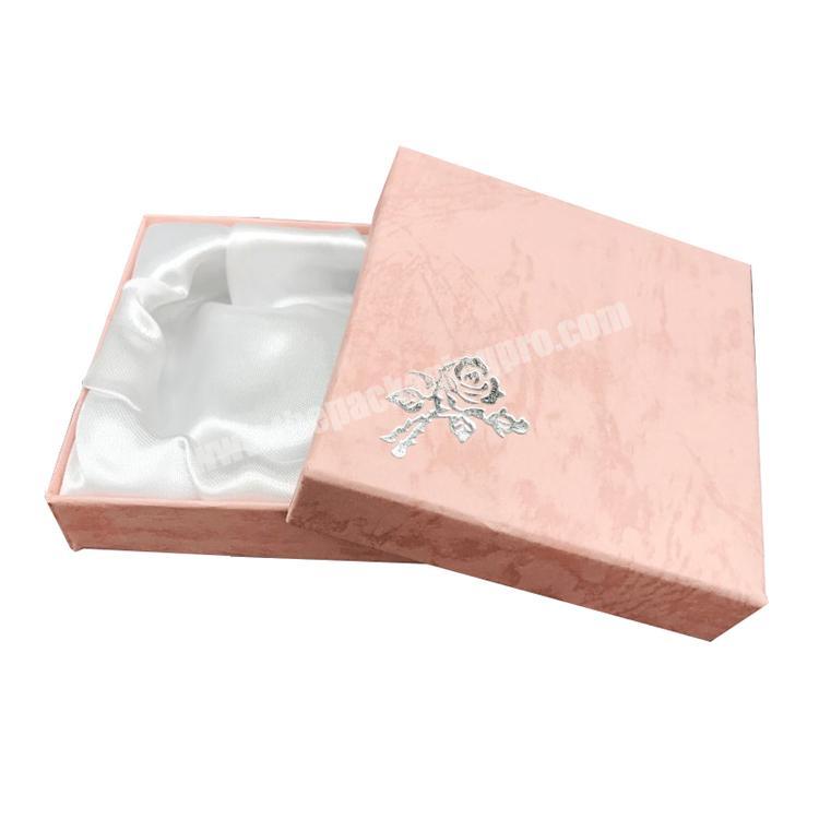 Custom Printed Packaging Jewelry Boxes With Silk Paper New Promotional Jewelry Box