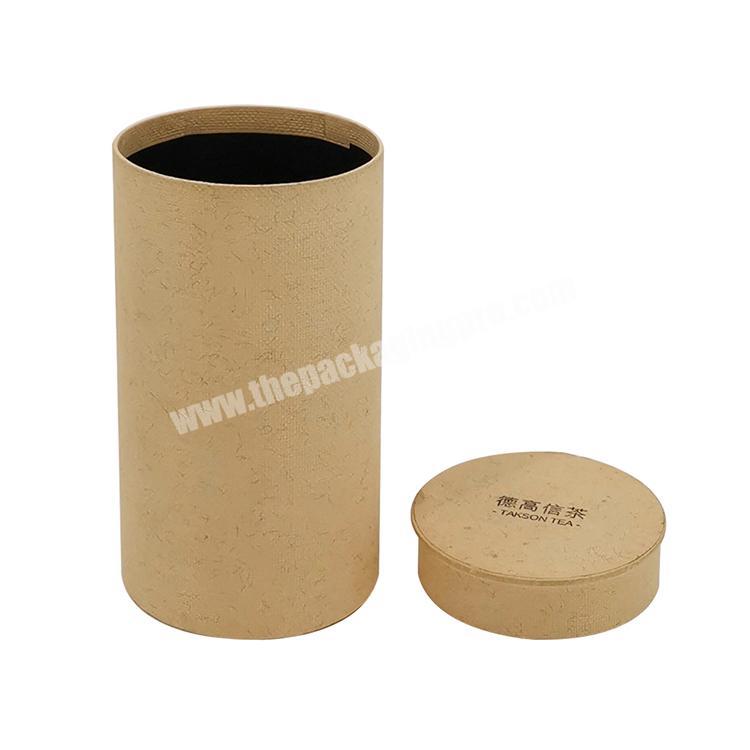 Custom Printed Paper Tube  Hard Heavy Duty  Cardboard Tubes for Tea Cardboard Tubes with Lids manufacturer