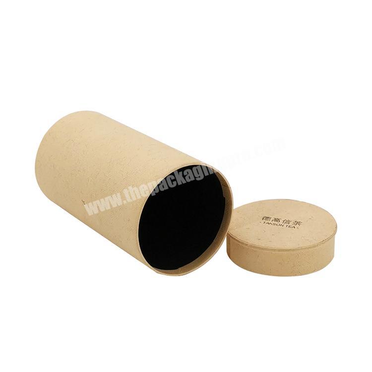 personalize Custom Printed Paper Tube  Hard Heavy Duty  Cardboard Tubes for Tea Cardboard Tubes with Lids
