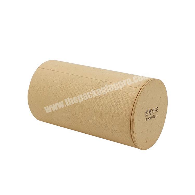 Custom Printed Paper Tube  Hard Heavy Duty  Cardboard Tubes for Tea Cardboard Tubes with Lids wholesaler