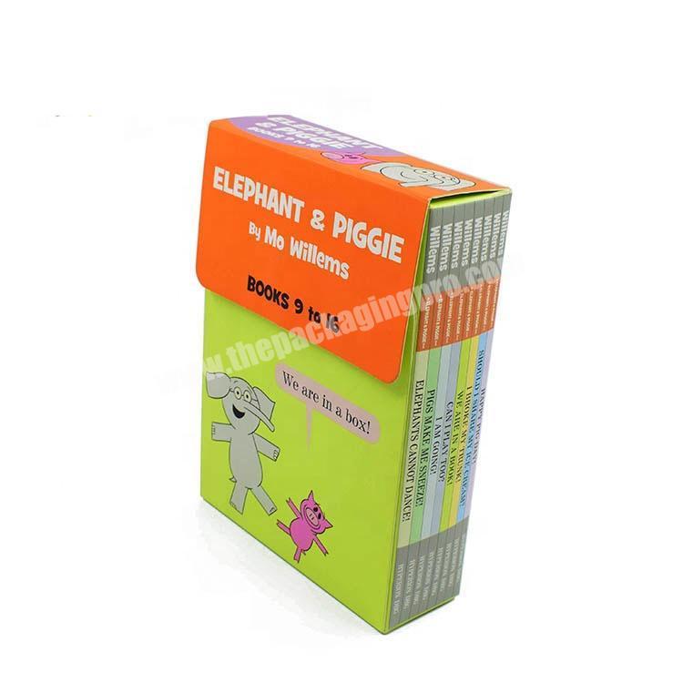 Custom Printed Recyclable Feature Cosmetic Paper Box for book toy box