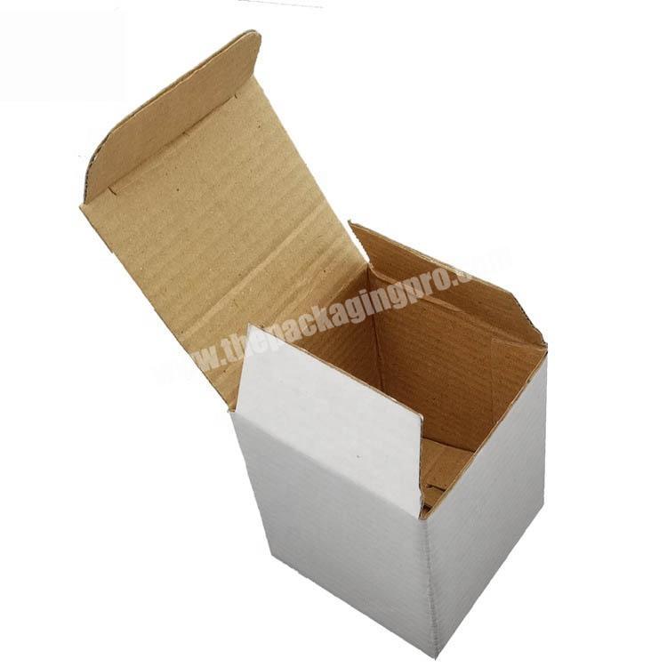 Custom Printed White corrugated box for gift packaging