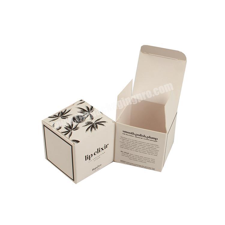 Custom Printing Cosmetic Folding Cartons Packaging Box