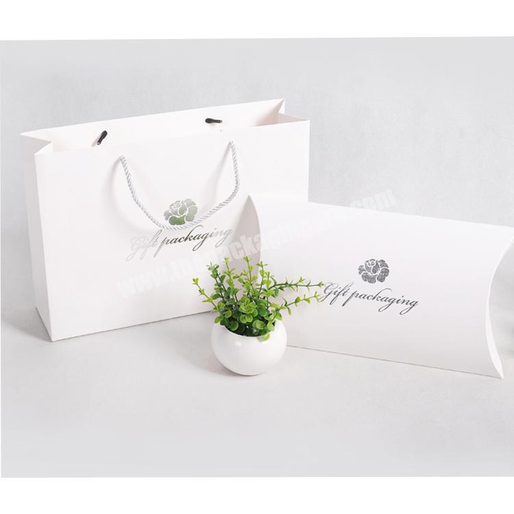 Custom Private Logo luxury clothes gift pillow packaging box