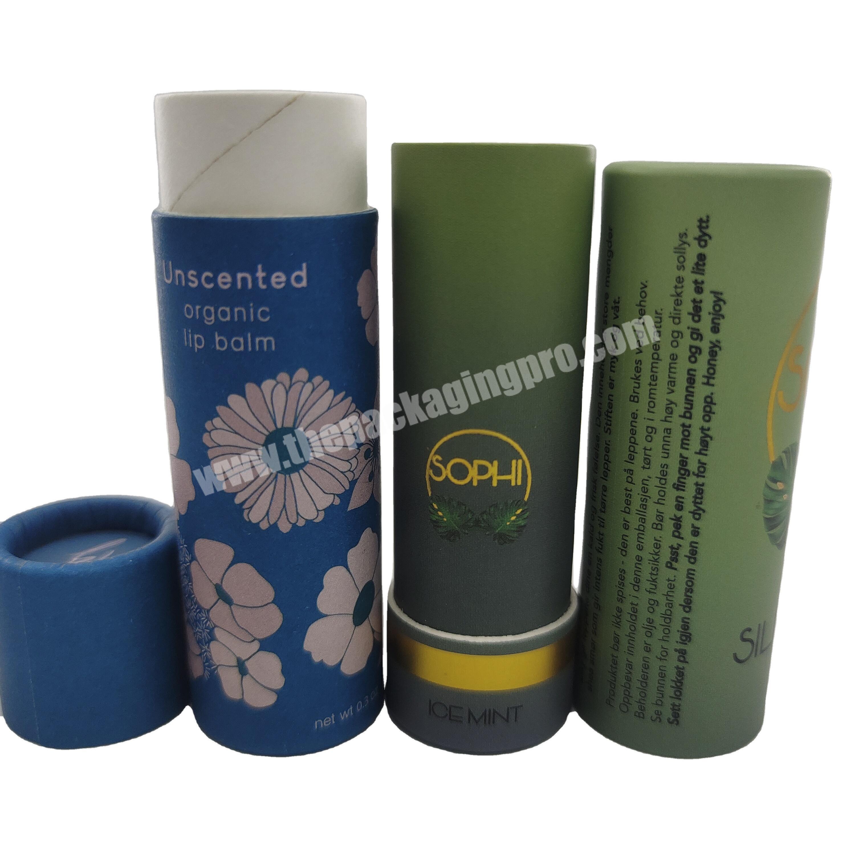 Custom Push Up Paper Tubes deodorant stick tube