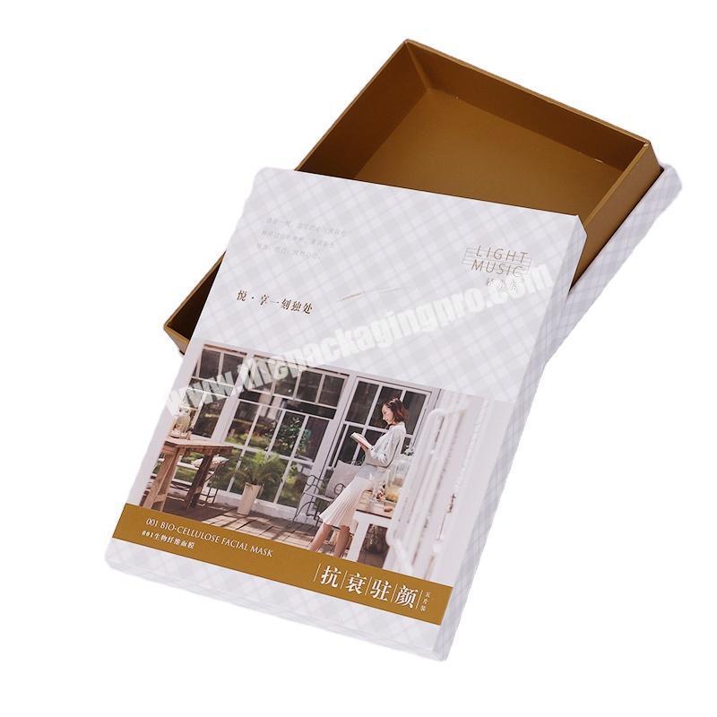 Custom Small Luxury Cosmetic recycled Colour Printing logo Packaging Paper Box