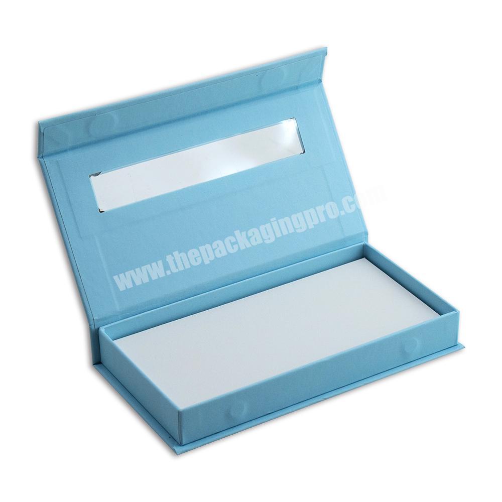 Custom Small Size Rigid Paper Gift Box with Magnetic Closure for Press on Nails Packaging factory