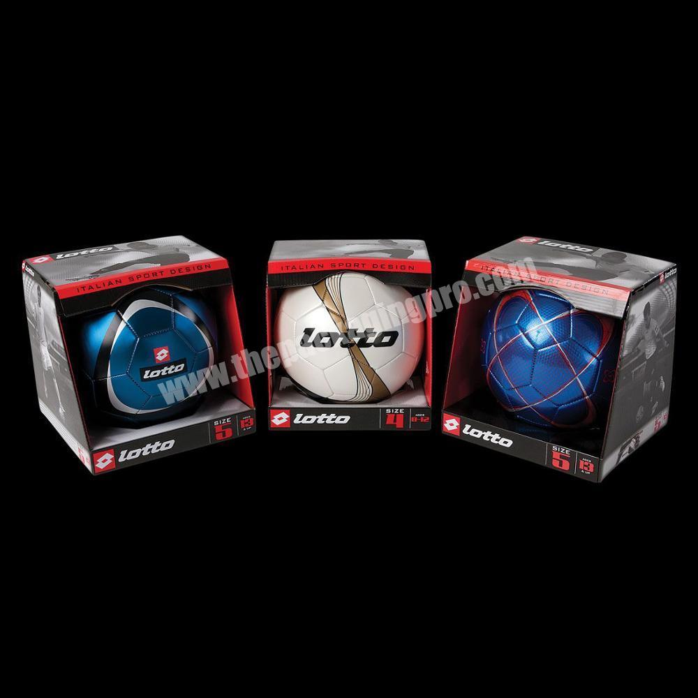 Custom Sport Soccer Ball Box Basketball Packaging