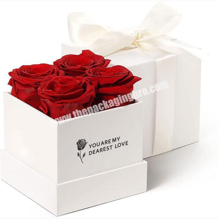 Graceful Soap Flower Bouquet Gift Boxes Scented Rose Flower Artificial Valentine's Day Birthday Mother's Day Gift manufacturer