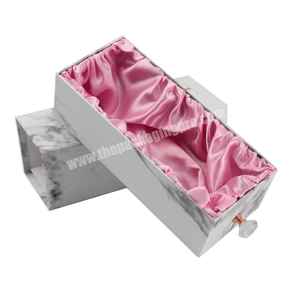 Custom advanced technology drawer gift box packaging christmas delicate appearance bouquet flower packaging gift box with handle