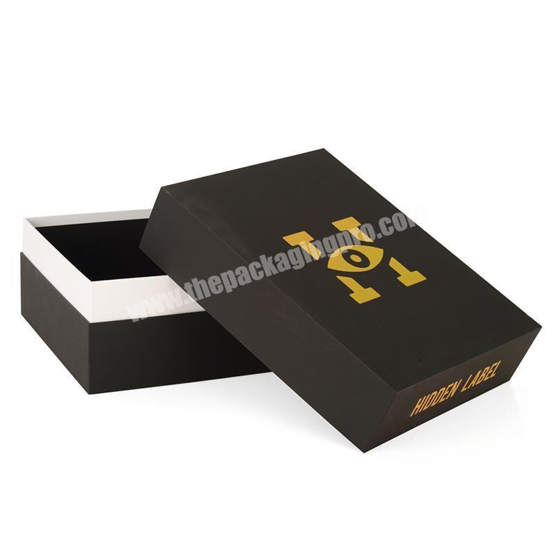 Custom bulk high quality bride gift boxes perfume two piece gift box with logo