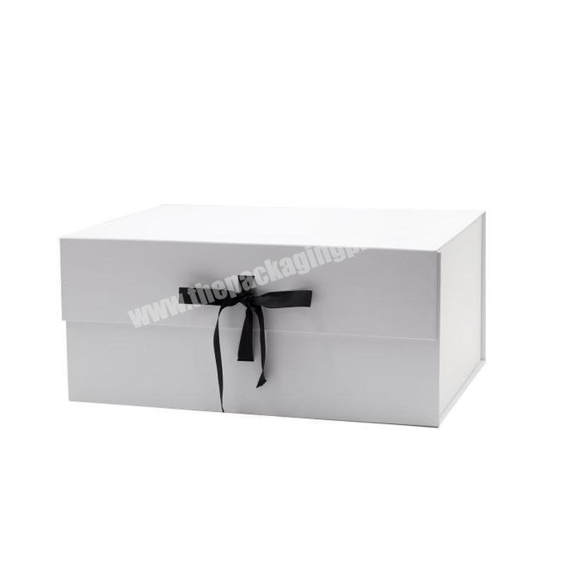 Custom caixa personalizada foldable sturdy storage box luxury flip paper cardboard magnetic gift packaging box with logo