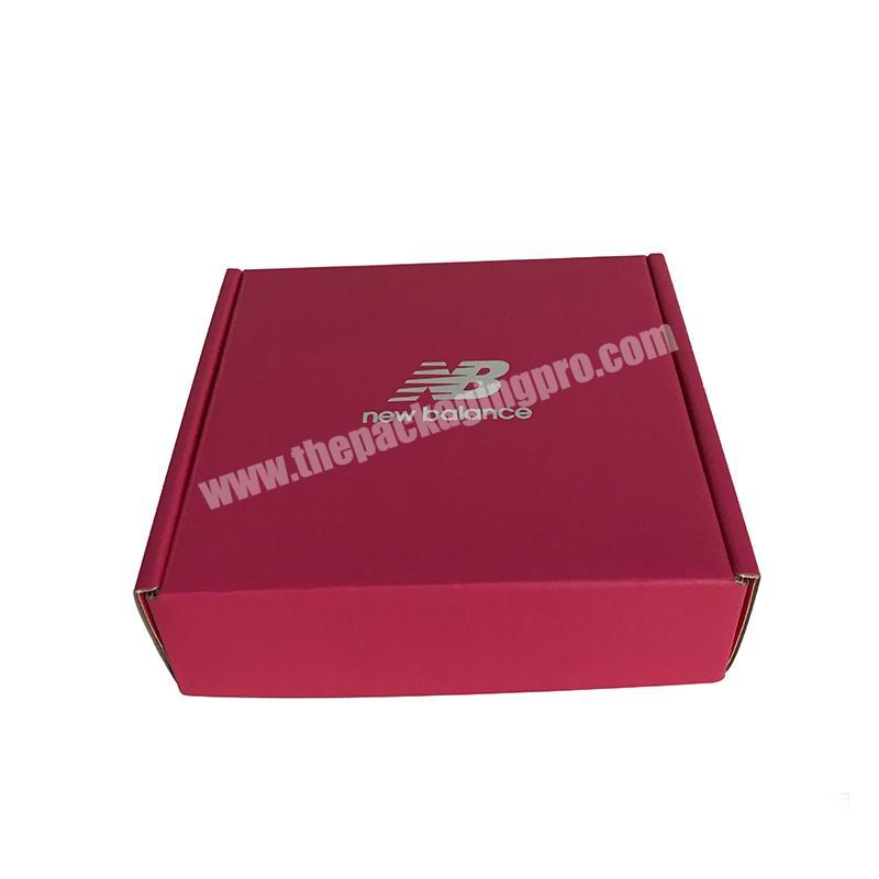 Custom clothing cardboard carton shipping mailing corrugated box manufacturer