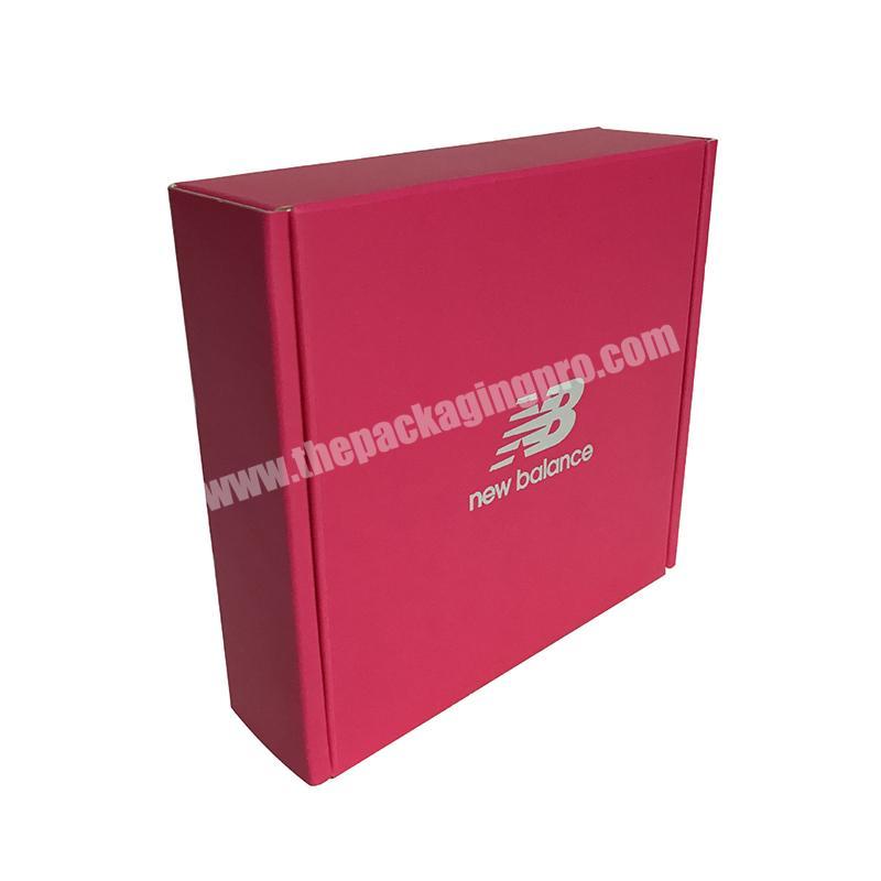 personalize Custom clothing cardboard carton shipping mailing corrugated box