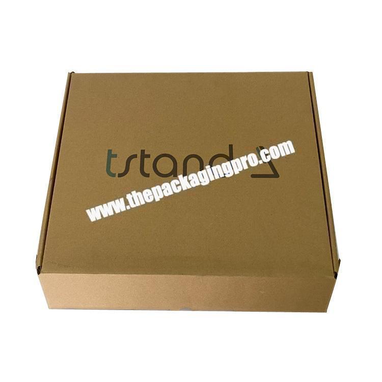 New design brown kraft paper boxes gift box packaging mailer cardboard boxes for packing clothes