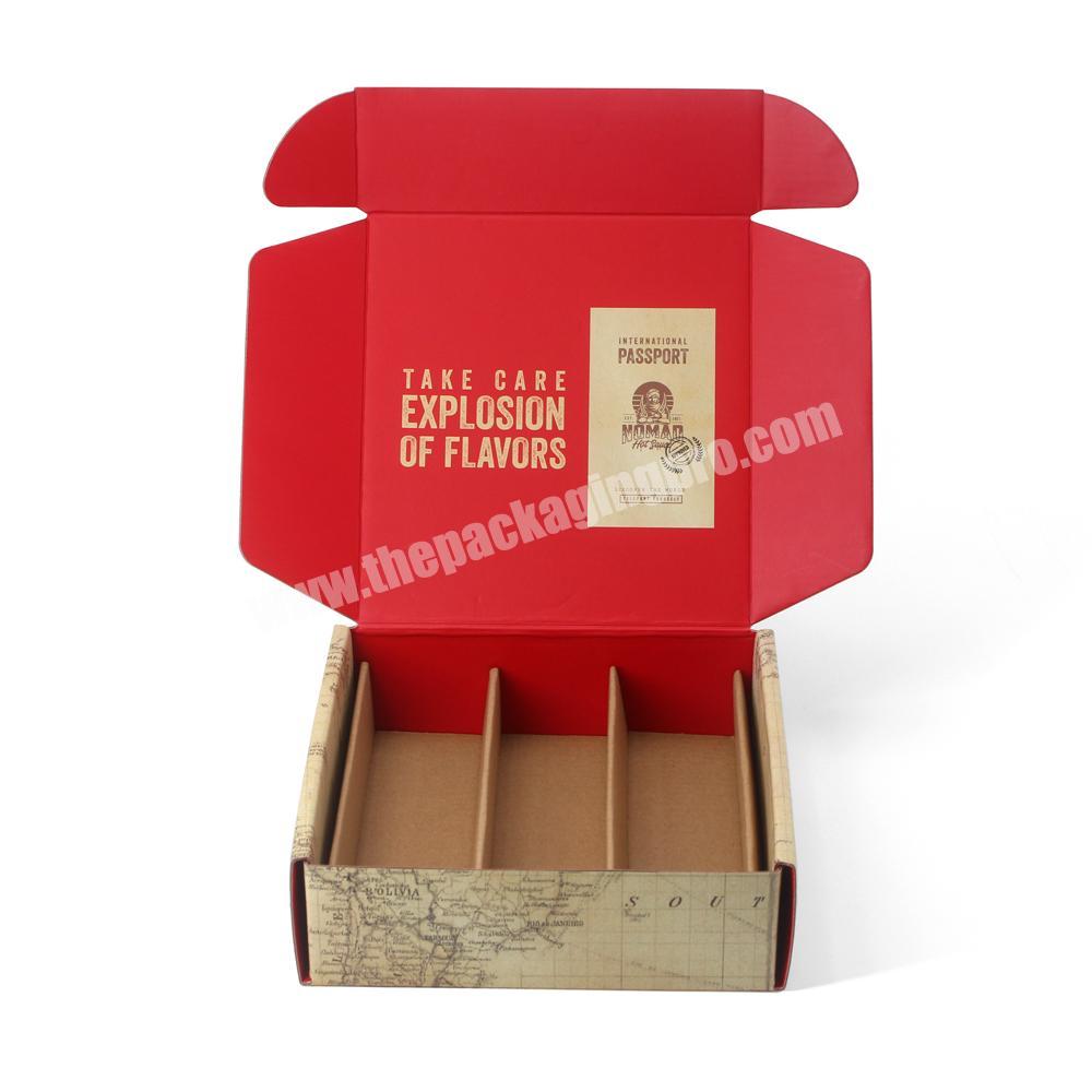 Custom corrugated paper packaging mailer shipping box ever