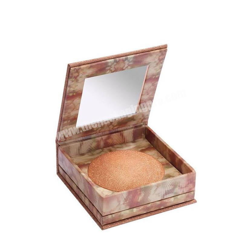 Custom desgin exquisite cosmetic storage box unique skin care cosmetics makeup packaging gift boxes packaging cosmetic