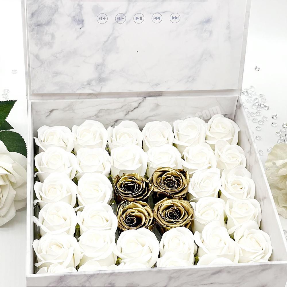 Folding White Paper Wedding Favour Box Flower Boxes for Bouquets - China  Folding Box and Customize Box price