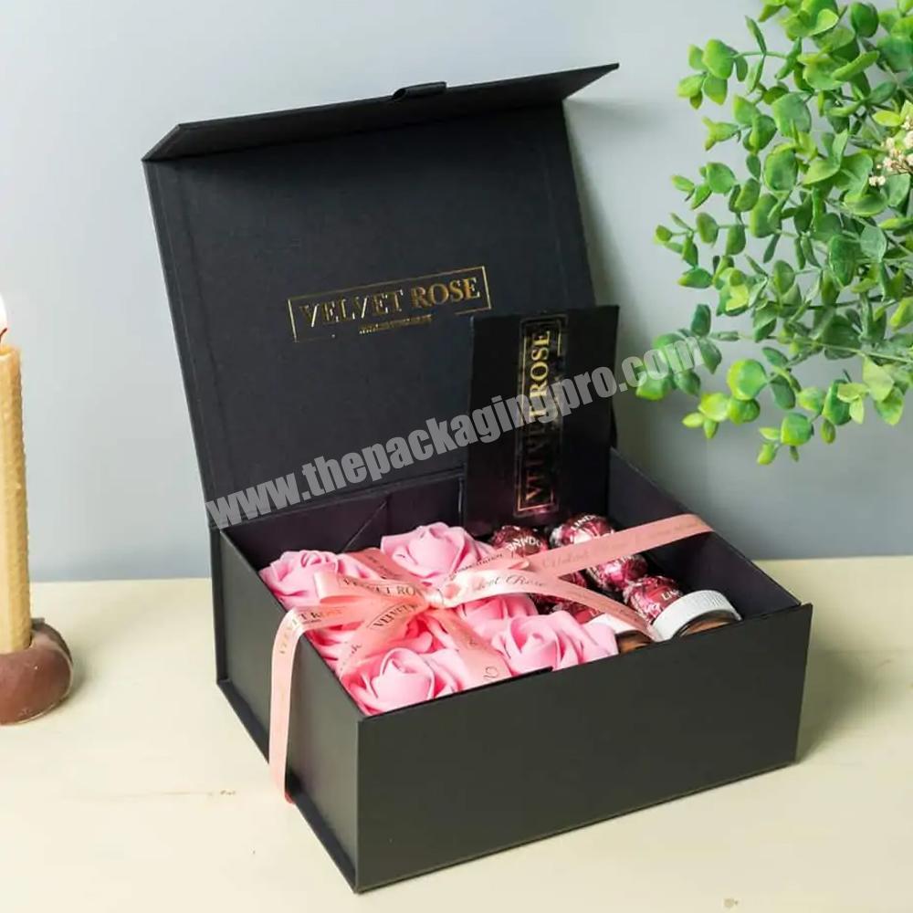 Custom design folding magnetic square flower bouquet box rose gift packaging mom box flowers packaging luxury mama flower box