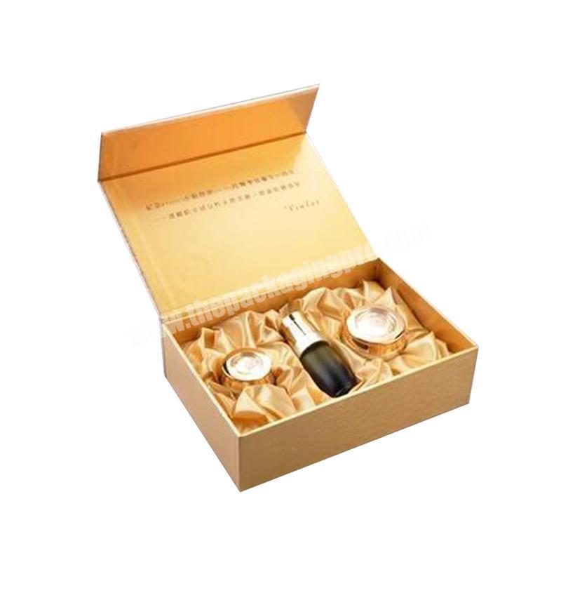 Custom design magnet flip luxury perfume gift packaging paper cardboard magnetic perfume box