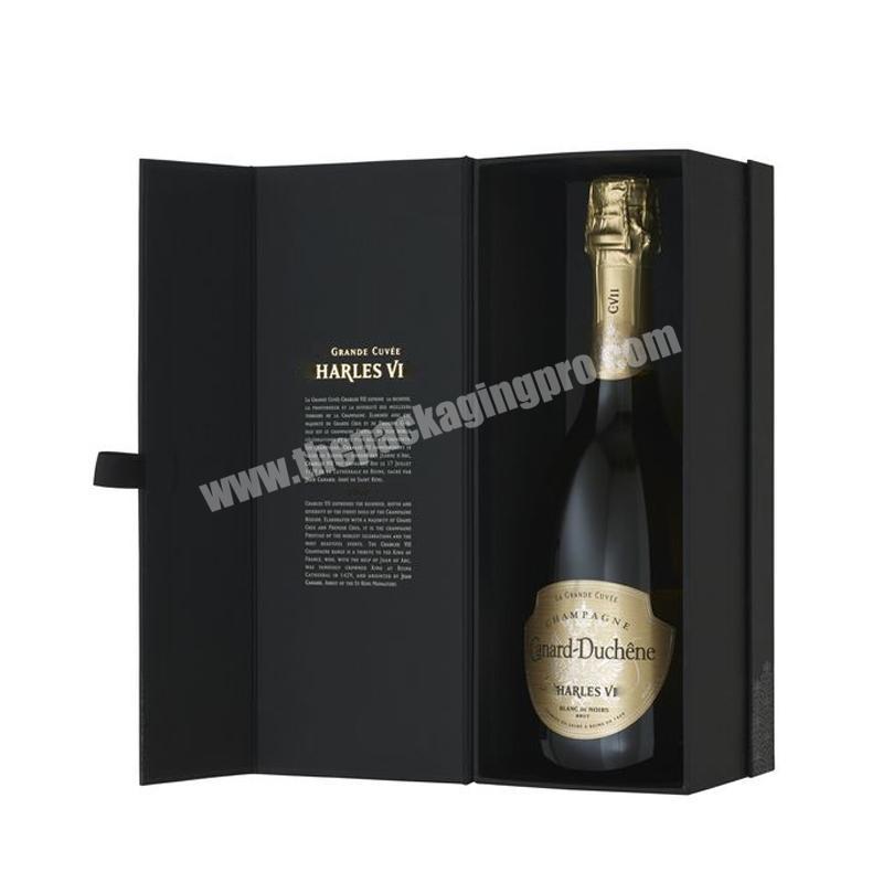 custom Custom design paper wine shipping glass gift boxes wholesale custom wine packaging boxes luxury wine glass gift boxes 