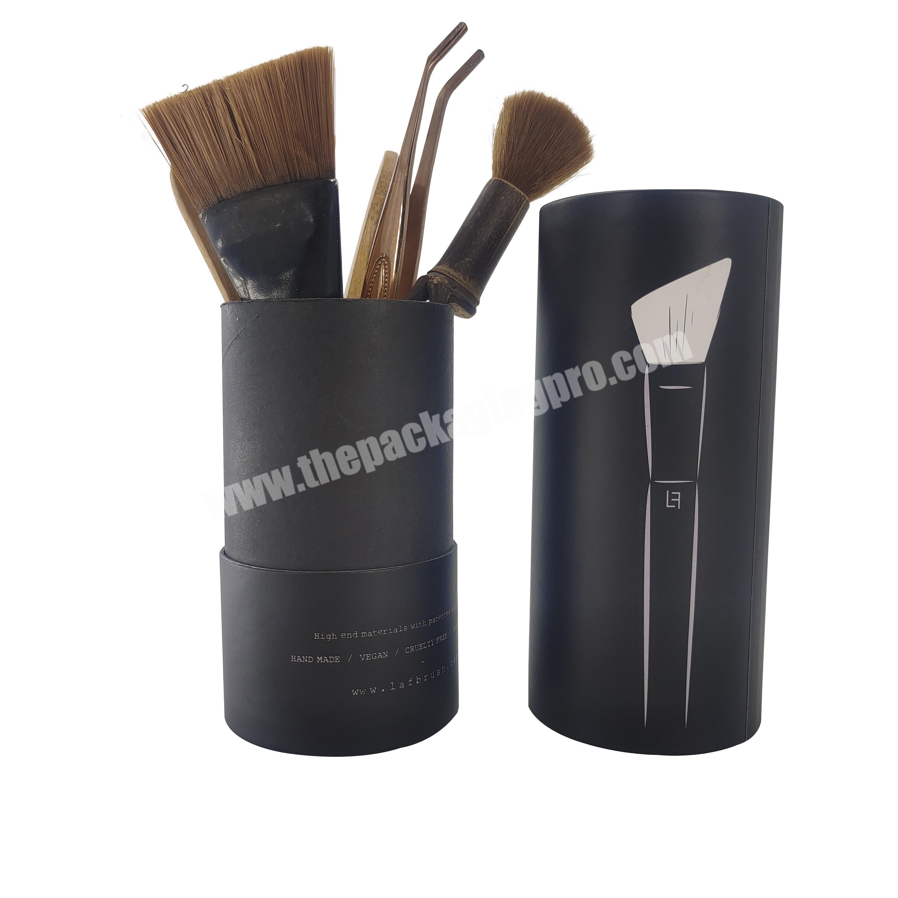 Custom eco friendly cosmetics packaging Lipstick makeup brush set packaging box