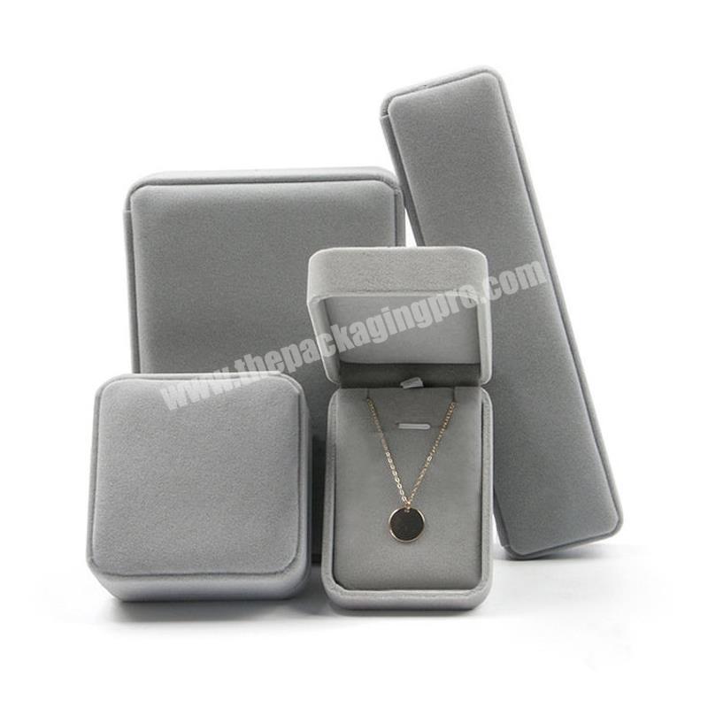 Custom elegant jewelry gift box and bag watch ring earring package boxes necklace pendant packing jewelry box packaging