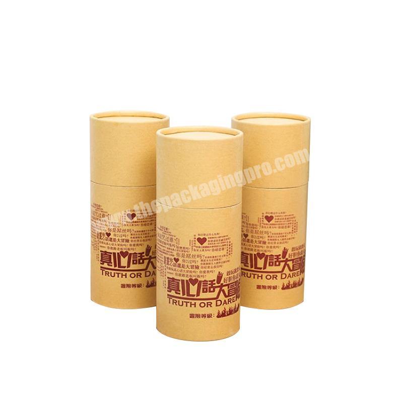 Custom high quality kraft  cardboard tea packaging