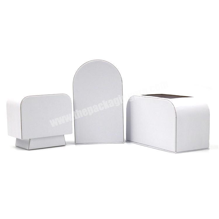 Custom house tree door letter coffin shaped box design various shapes gift packaging box for candy toy card