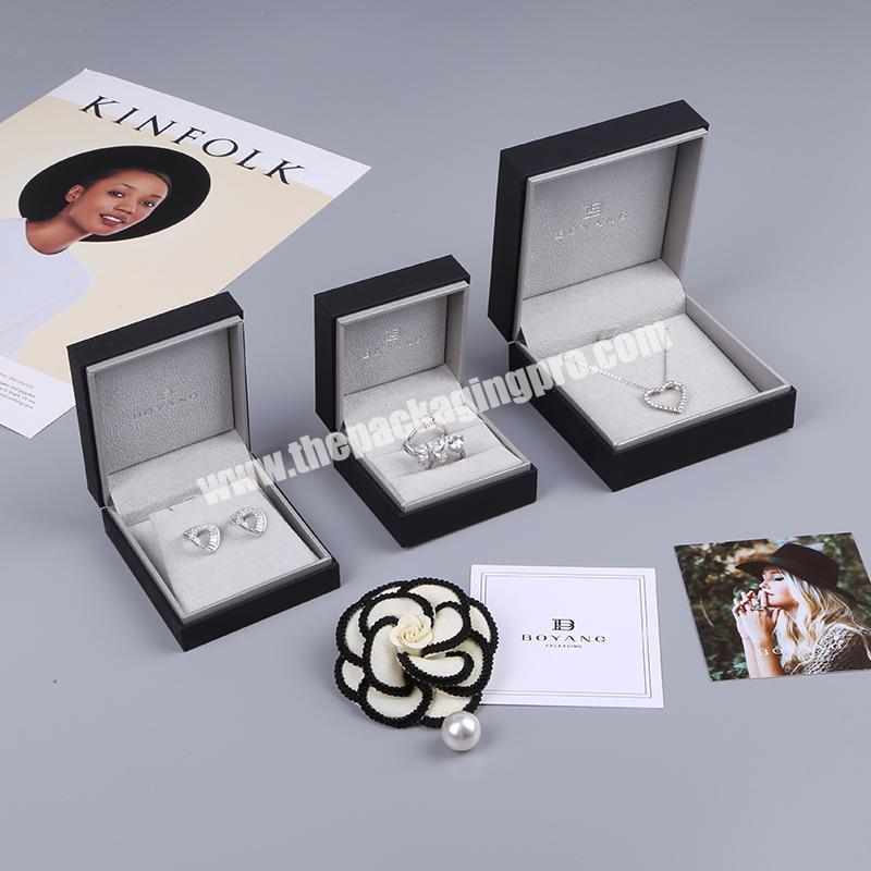 Custom logo Luxury Jewelry Storage Packaging Unique Necklace Jewelry Packaging Box