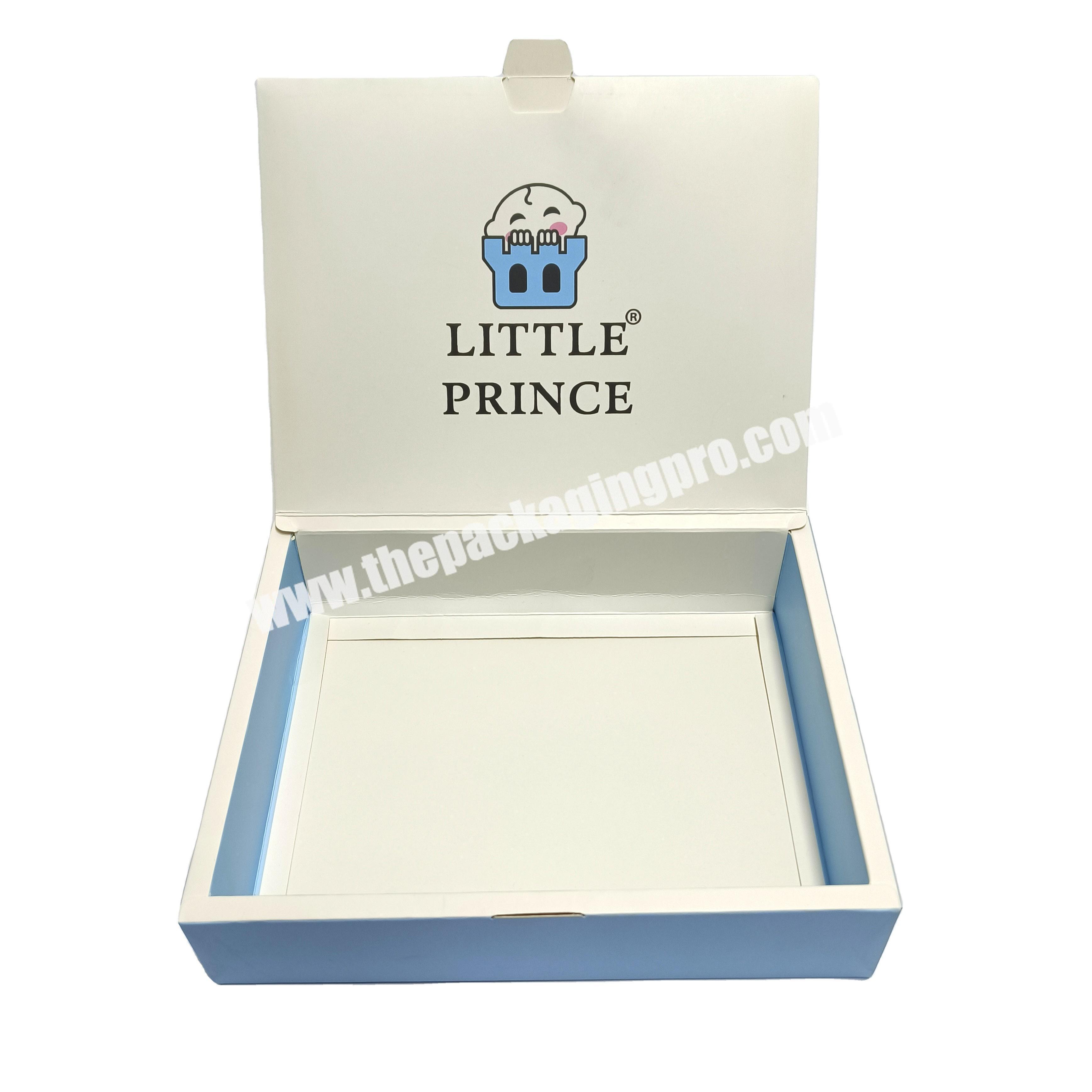 Lovely Custom Designing Baby Clothes Paper Boxes Custom with logo
