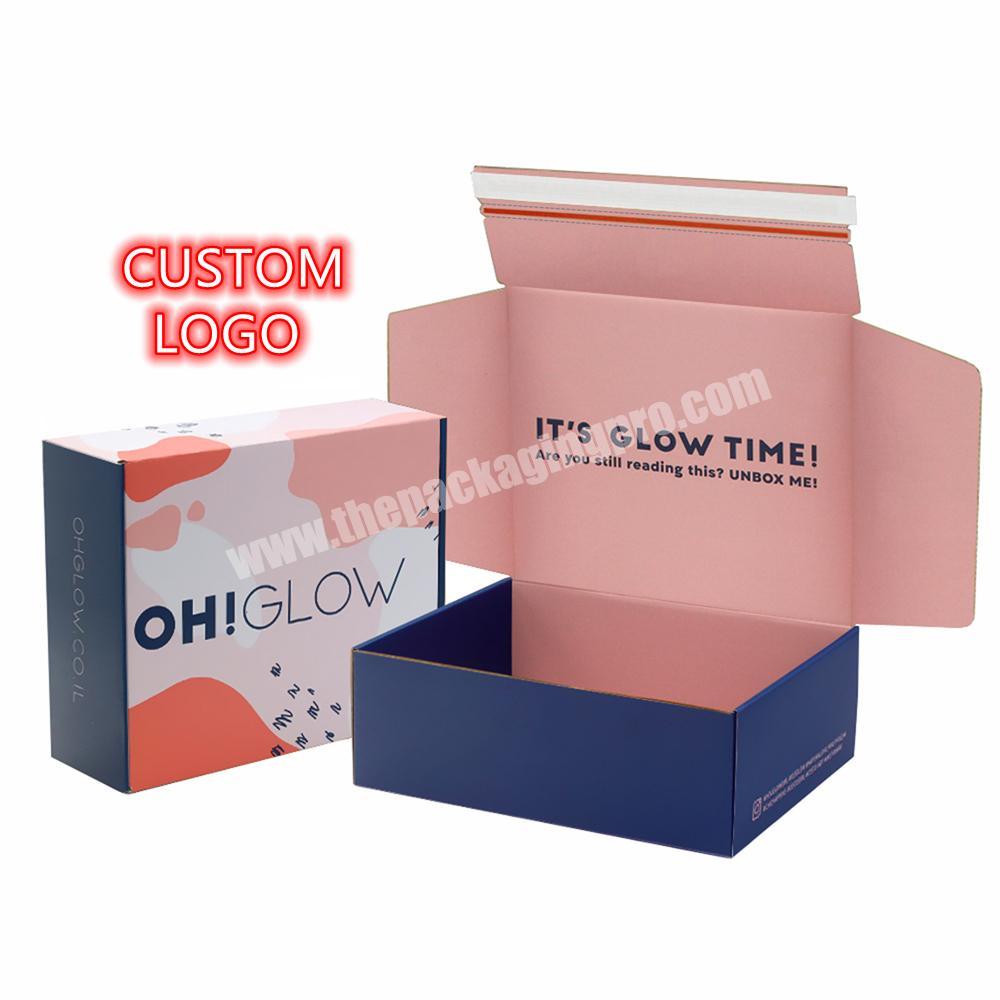 Custom logo hot selling small paper boxes for packiging clothes