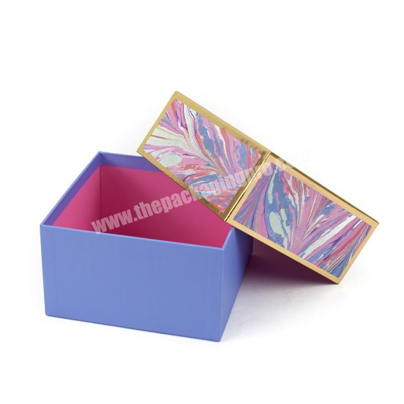 Custom logo luxury craft paper box,food paper box