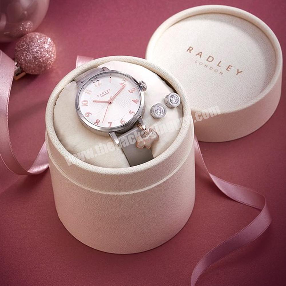 Custom logo luxury electronic product gift packaging mechanical watches box watch packaging box set double open white watch box