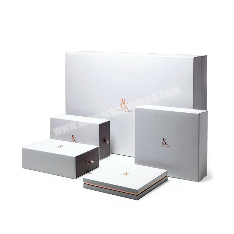 Custom logo luxury jewelry packaging paper cardboard box Jewelry packaging boxes for women