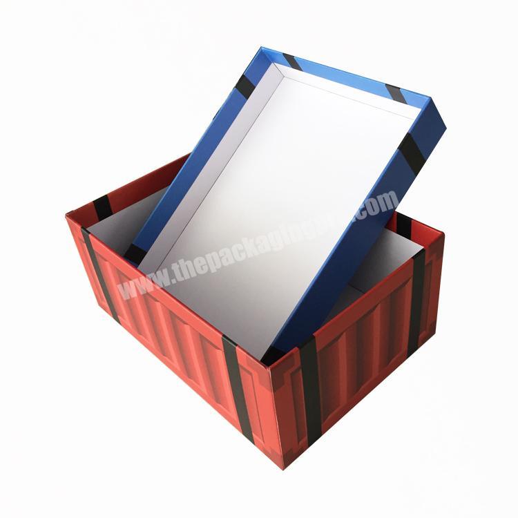 Custom logo print luxury paper gift packaging box