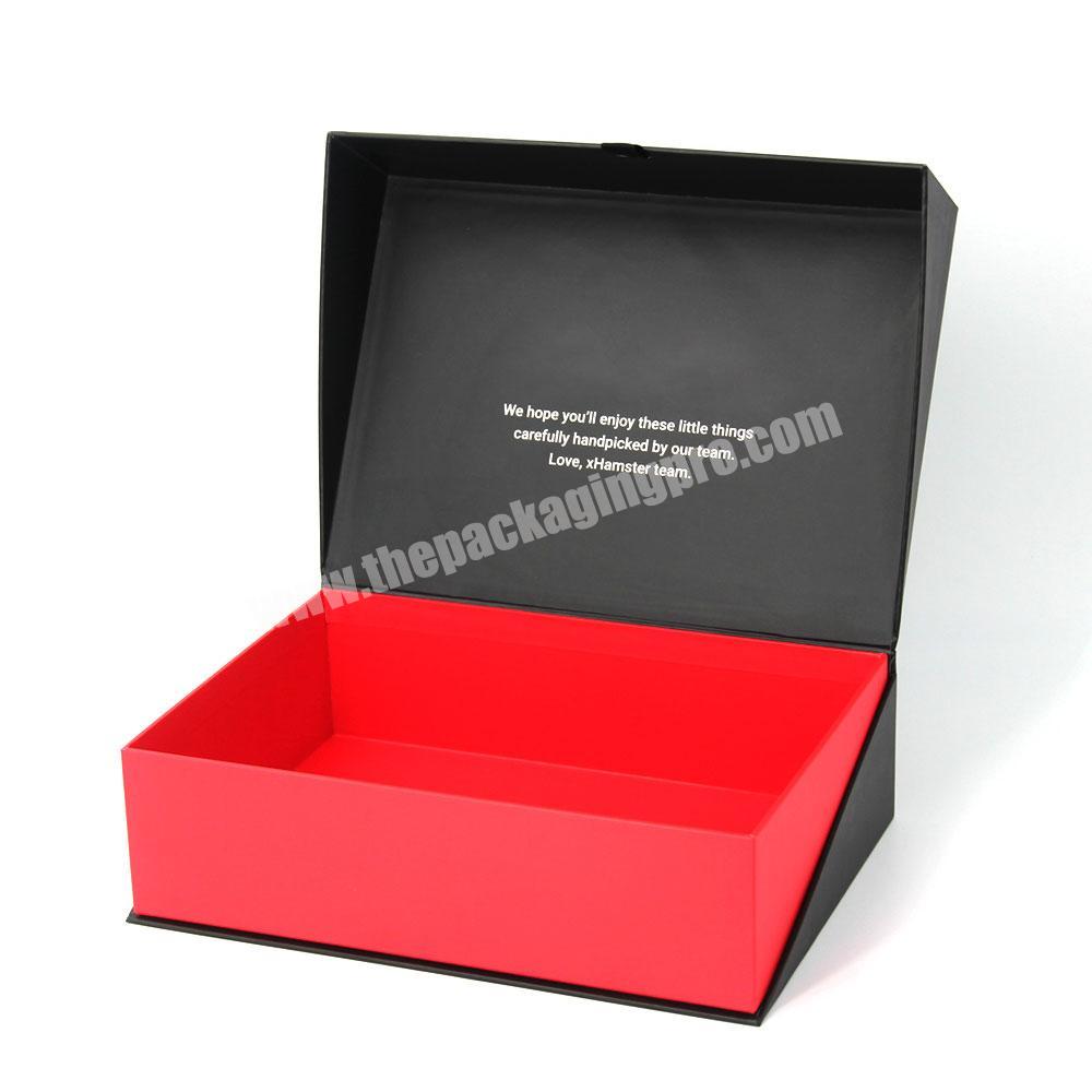 Custom magnetic gift box with ribbon bow - LYI PACKAGING