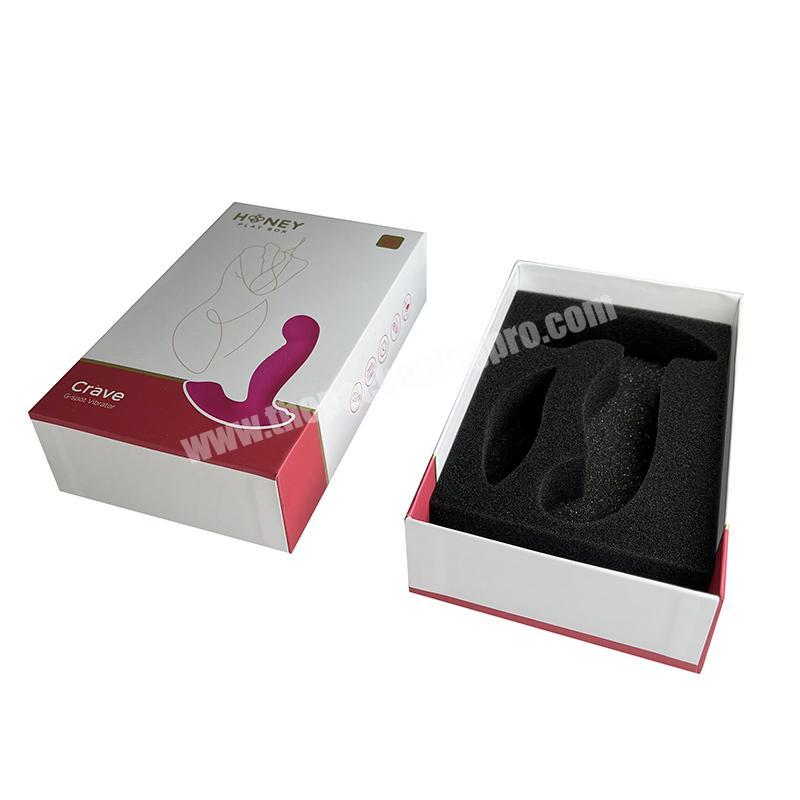 Custom luxury packaging paper gift box for sex toy