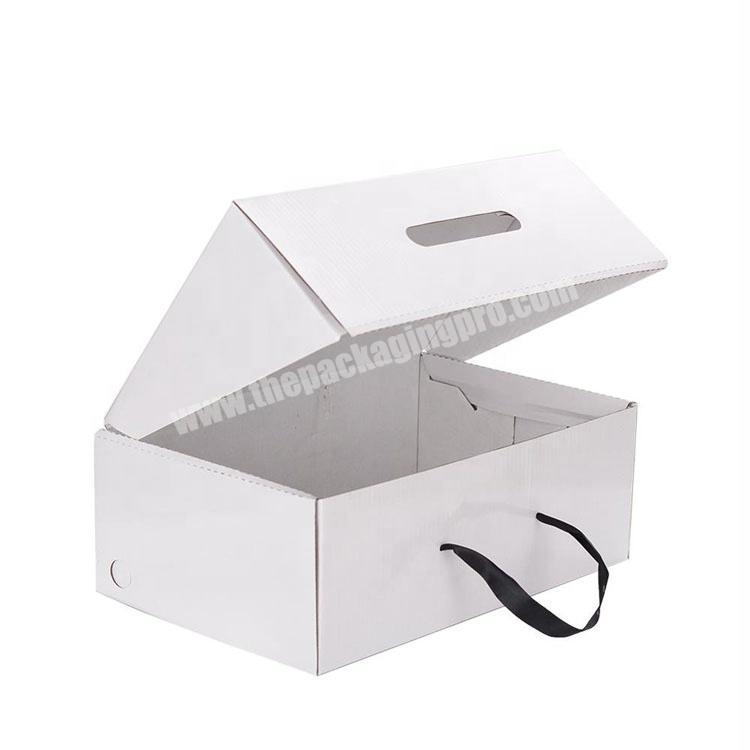 Custom luxury unique fashion packaging gift paper boxes with handle