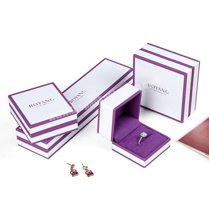 Custom new design jewelry box for ring earring Bracelet jewelry package box