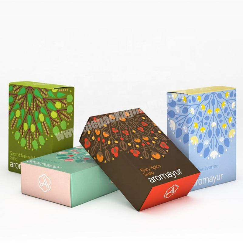 Custom packaging box printing cosmetics folding color paper box