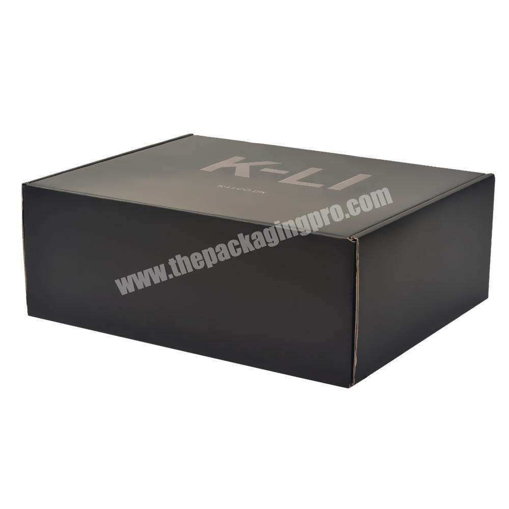 Custom peel and seal adhesive paper shipper box packaging tear away shipping mailing box manufacturer