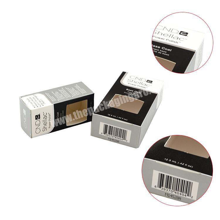 Custom printing customized vial box packaging small 10ml vial box
