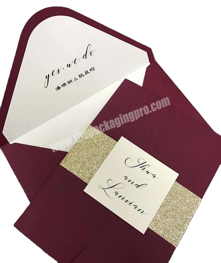 Customize the noble luxury greeting cards blank christmas  greeting cards