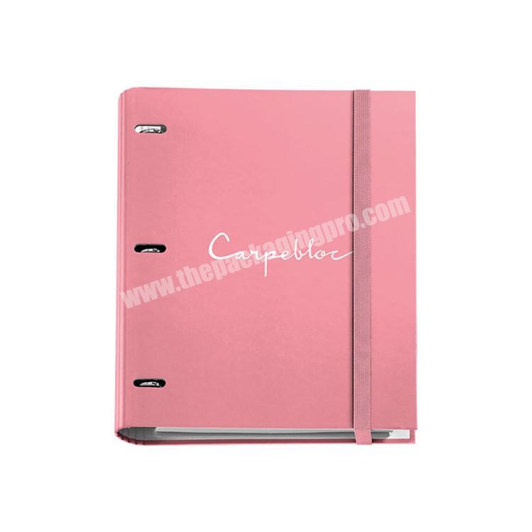 Customized Cute Folder Cover Waterproof Lace Binder for Girls