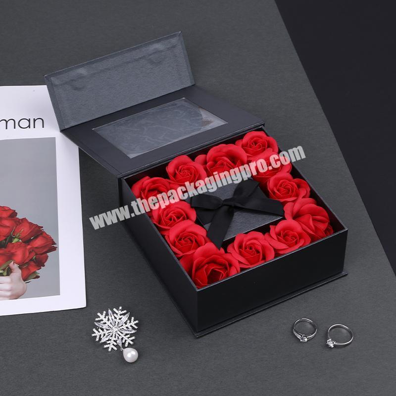 Customized Logo High Quality Fashion Pepper Jewellery Ring Box For Jewelry Gift Set