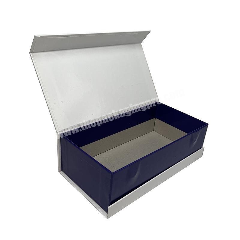 Customized Logo glossy High Quality Denture Paper Box Dental Crown Box with Sponge