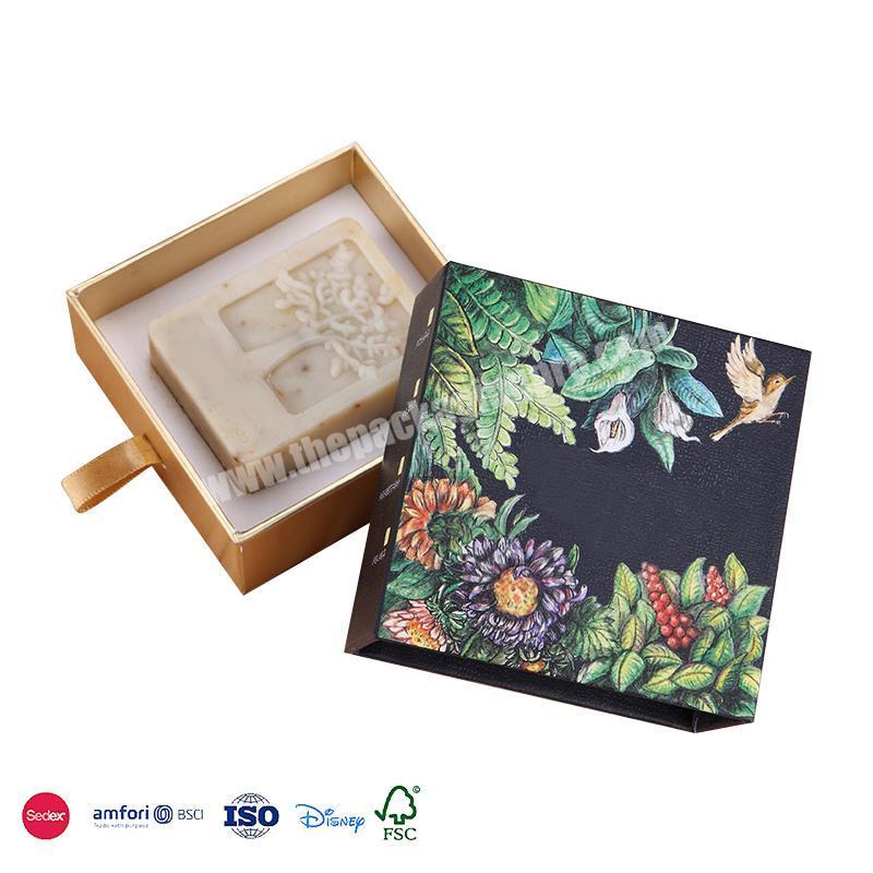 Customized Paper Cardboard Drawer Sliding Jewelry Packaging Box Gift Boxes Soap Box