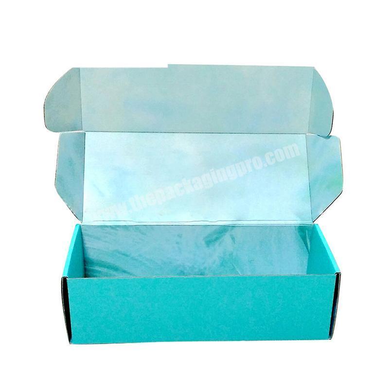 Customized Pillow Packaging Corrugated Cardboard Paper Box Printing Color