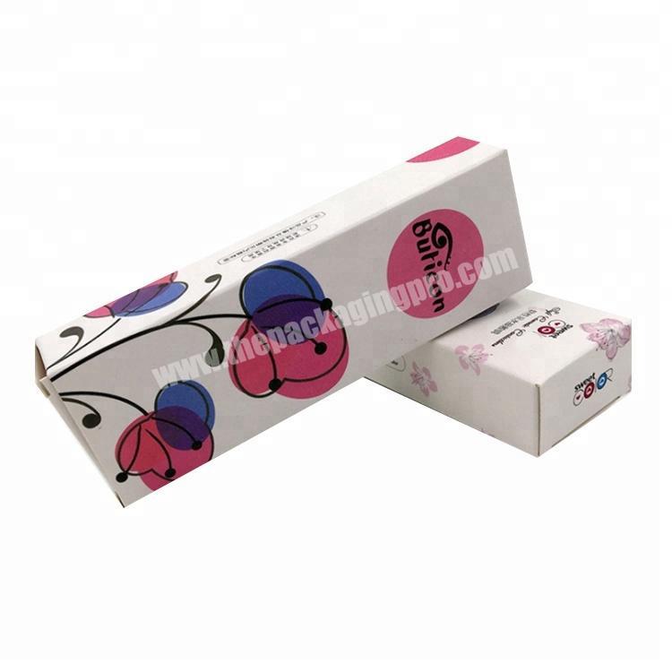 Customized Printed Folding Paper Cardboard Box Packaging for Contact Lenses